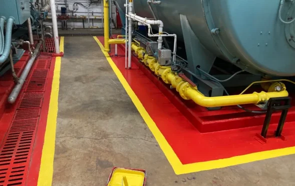 Industrial Floor colour Code